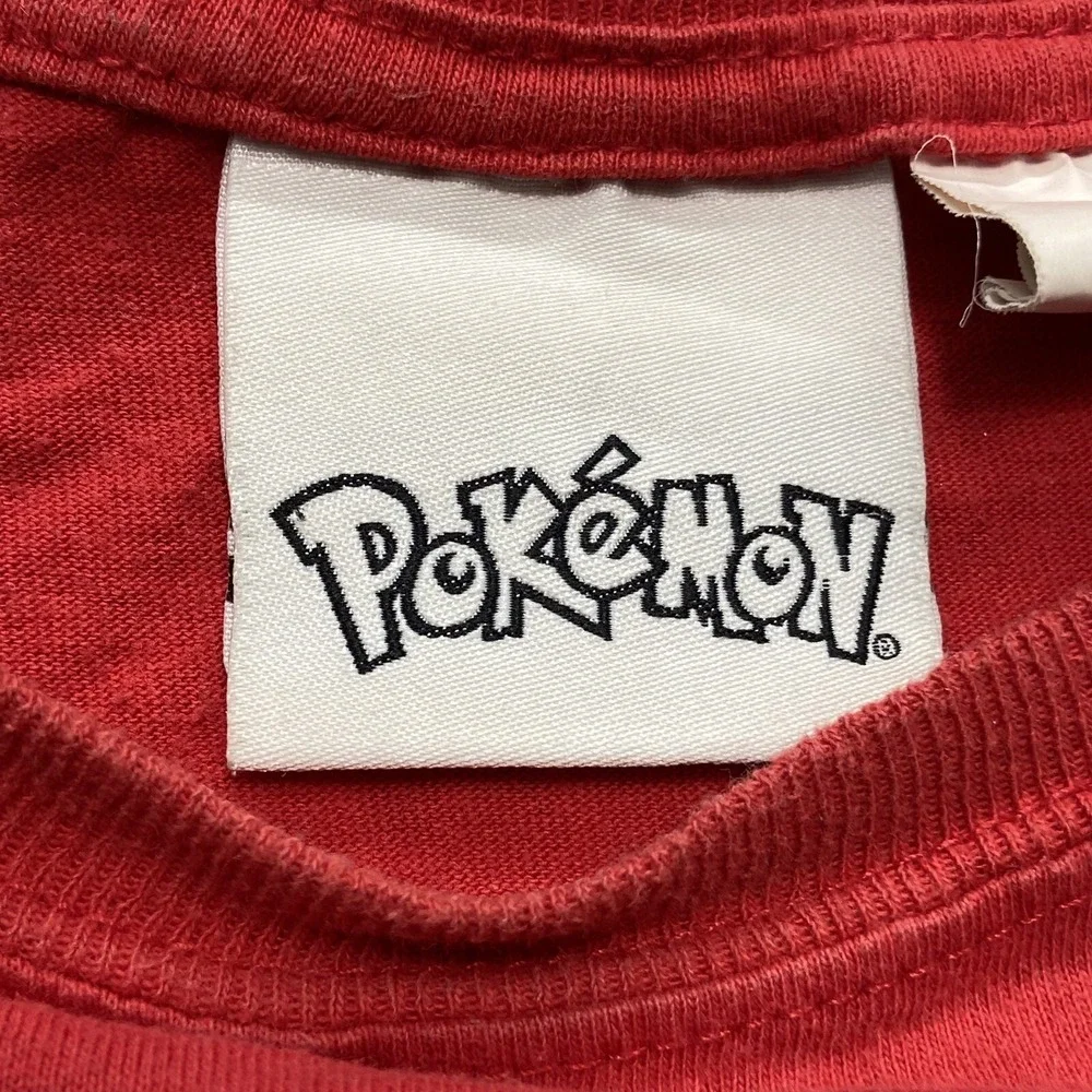 Pokemon Y2K Red Nintendo Youth Size 18 Red‎ TShirt
